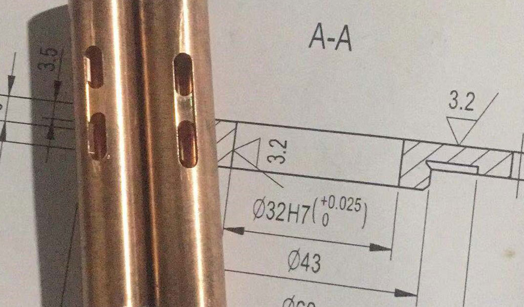 구리 CNC 가공